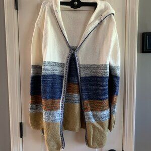 Womens hooded cardigan